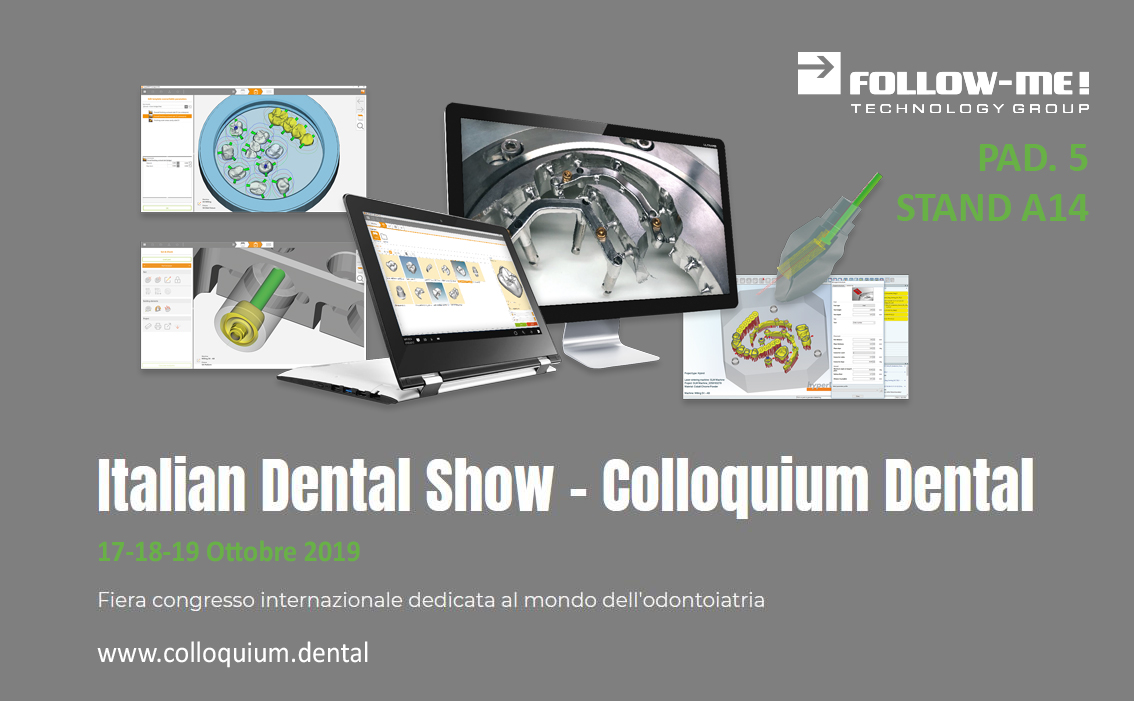 Italian Dental Show Colloquium Dental 2019 FOLLOWME! Technology Group